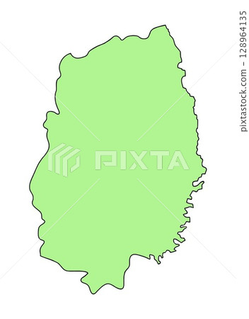 Map of Japan Iwate Prefecture Map of Japan Iwate Prefecture 128964135