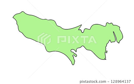 Map of Japan Tokyo 128964137