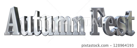 3DCG文字“秋季盛宴” 128964193