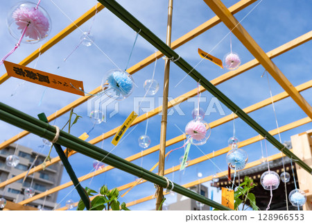 Kawasaki City, Kanagawa Prefecture Kawasaki Daishi Wind Chime Market Kawasaki City, Kanagawa Prefecture Kawasaki Daishi Wind Chime Market 128966553