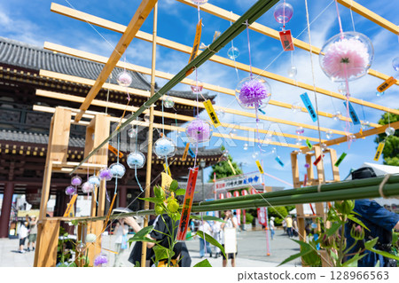 神奈川縣川崎市川崎大師風鈴市場 神奈川縣川崎市川崎大師風鈴市場 128966563