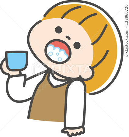 Infectious disease prevention: Gargling 128966726