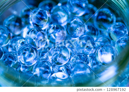 A background made of soft gel-like spheres A background made of soft gel-like spheres 128967192