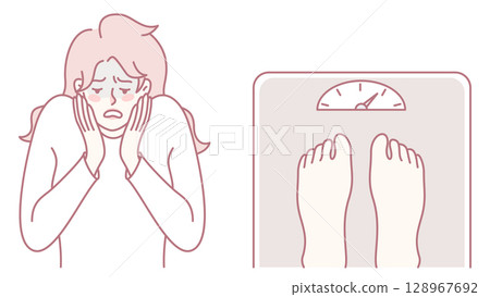 Concerns Regarding Weight and Body Image Can Affect Individuals of All Ages and Backgrounds 128967692