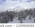 Heavy winter snow seen from the plateau 128968088
