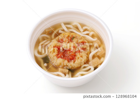 Fried udon noodles in a cup 128968104