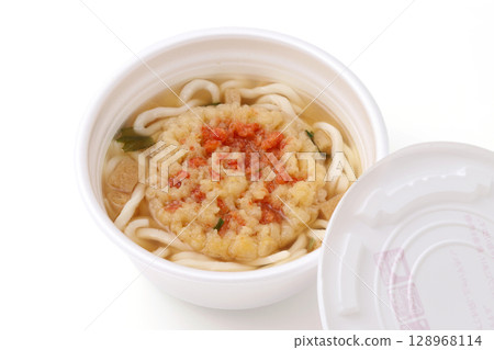 Fried udon noodles in a cup Fried udon noodles in a cup 128968114