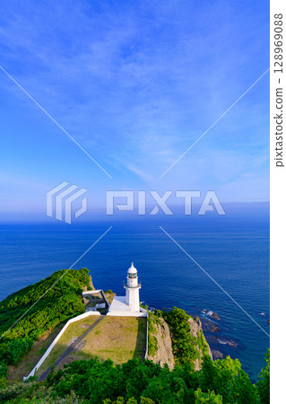 從地球岬燈塔眺望的景色 從地球岬燈塔眺望的景色 128969088