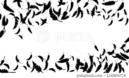 黑鳥的羽毛飄動（16:9）1 128969716