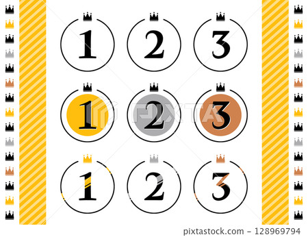 Ranking material set 128969794