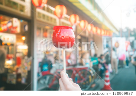節慶糖果蘋果 節慶糖果蘋果 128969987