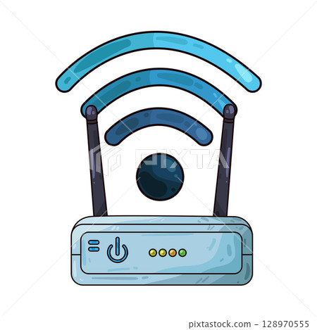illustration of router 128970555