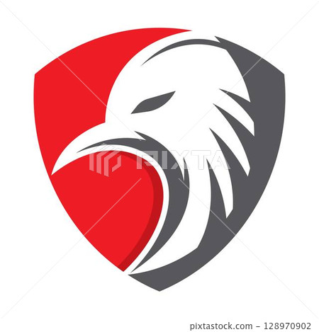 Eagle logo template vector icon design - Stock Illustration [128970902 ...