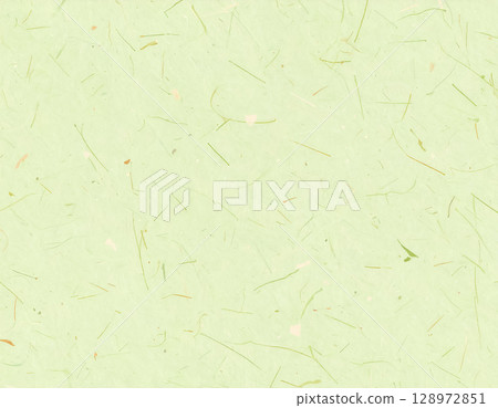 Japanese paper texture image material: green 128972851