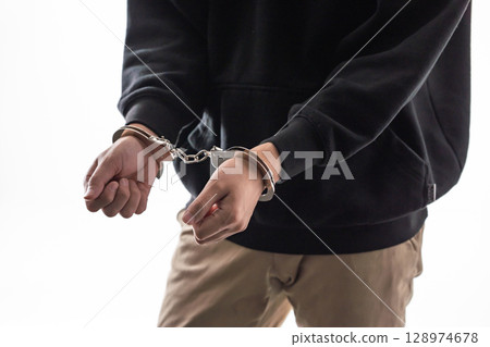 罪犯手銬 128974678