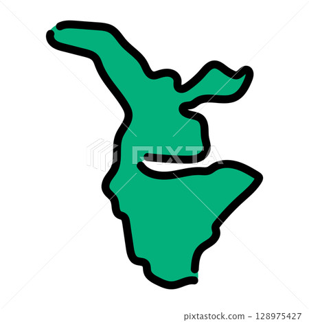 手寫_阿塞拜疆_Samkh_向量素材 128975427