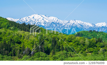 Iide mountain range (May) 128976899