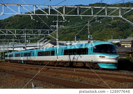 283 series express Kuroshio (out-of-service) running on the Tokaido Line 128977648