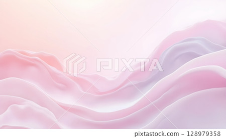Flowing Pastel Background With Modern Stylish Vibe 128979358