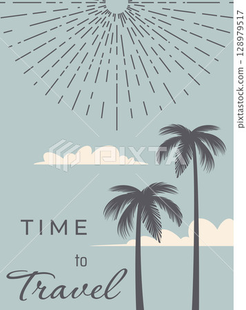 travel concept poster 128979517