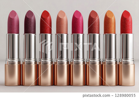 lipstick, color, cosmetic 128980055