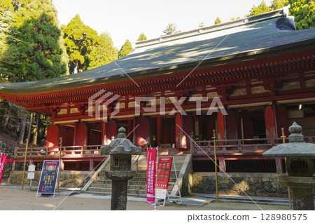 比叡山延歷寺西塔釋迦堂全景 128980575