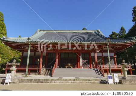比叡山延歷寺大講堂外觀 128980580