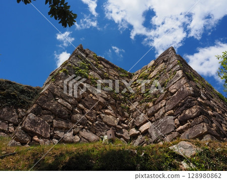 Takeda Castle Ruins 128980862