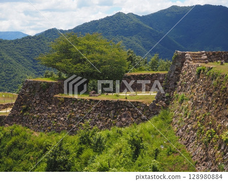 Takeda Castle Ruins Takeda Castle Ruins 128980884