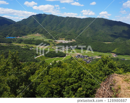 Takeda Castle Ruins 128980887
