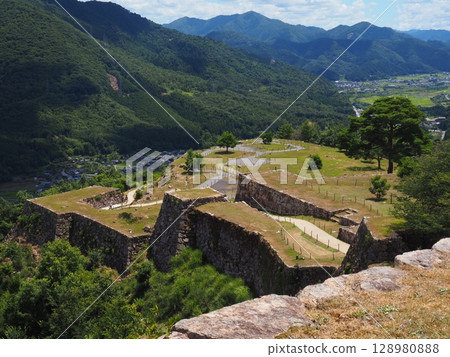 Takeda Castle Ruins 128980888