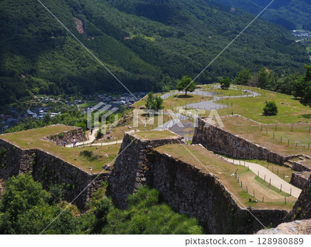 Takeda Castle Ruins 128980889
