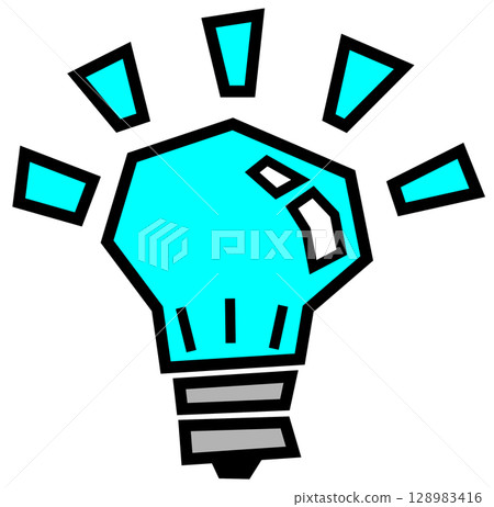 Illustration of an environmentally friendly household LED light bulb that saves energy and saves money Illustration of an environmentally friendly household LED light bulb that saves energy and saves money 128983416