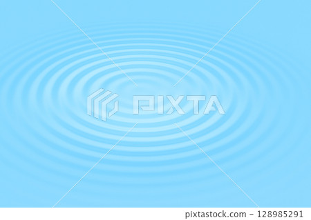 天藍色波紋背景 128985291