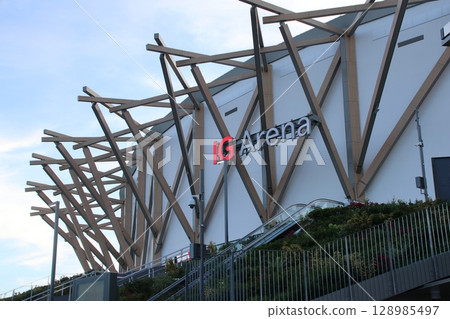 大相撲錦標賽期間的晚上 IG Arena 128985497