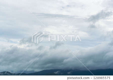 June sky: Cloudy morning sky and impressive clouds 14 June sky: Cloudy morning sky and impressive clouds 14 128985575