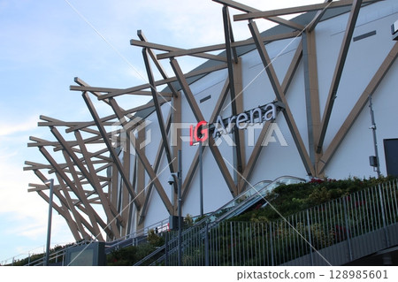 大相撲錦標賽期間的晚上 IG Arena 大相撲錦標賽期間的晚上 IG Arena 128985601