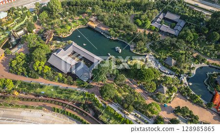 July 26 2025 Serene Views of Nan Lian Garden, Hong Kong 128985865