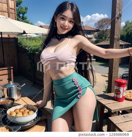 堆積如山的美味佳餚 堆積如山的美味佳餚 128986069