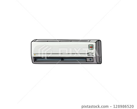 Handwritten flat air conditioner 128986520