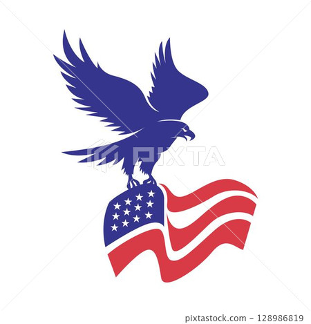 American eagle logo design American eagle logo design 128986819