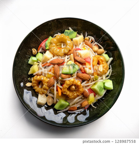 angy Rojak Traditional Fruit Vegetable Salad 128987558