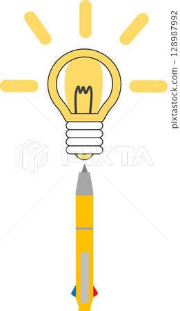 Illustrations that spark ideas 128987992