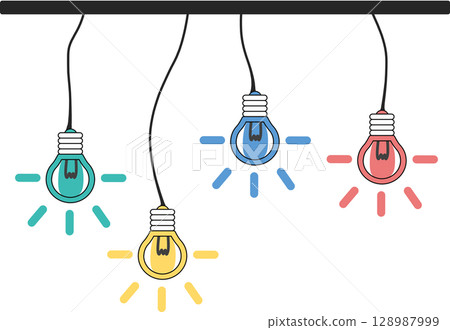 Illustrations that spark ideas 128987999