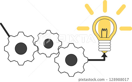 Illustrations that spark ideas 128988017