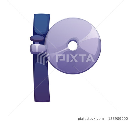 Healthcare font type, head mirror letter P. Medical ABC typeset element, hospital equipment isolated cartoon vector symbol. Healthcare English alphabet type sign or medicine font letter Healthcare font type, head mirror letter P. Medical ABC typeset element, hospital equipment isolated cartoon vector symbol. Healthcare English alphabet type sign or medicine font letter 128989900