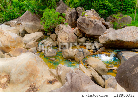 Mountain river. 128990332