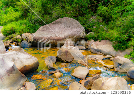 Mountain river. 128990356