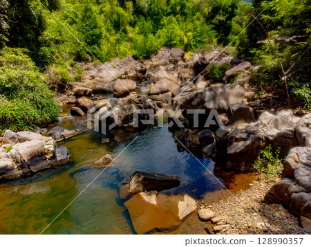 Mountain river. 128990357