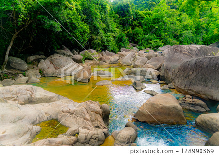 Mountain river. 128990369